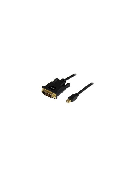 StarTech.com Cable Adaptador de VÍ­deo Mini DisplayPort a DVI-D - Conversor Pasivo - 1920x1200 - 1.8m Negro