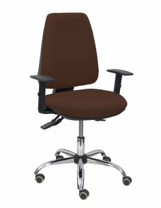 Silla Piqueras y Crespo Elche S 24 horas bali marrón oscuro