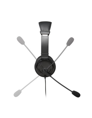 Auriculares diadema kensington Hi-Fi usb con microfono negro K97601WW