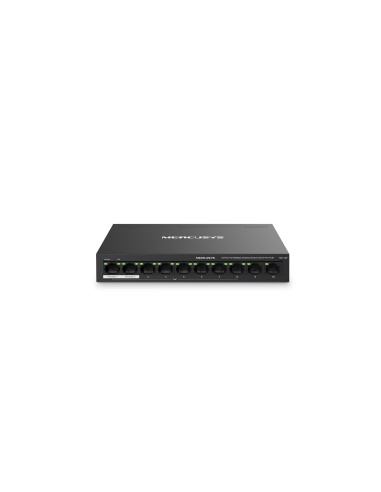 Mercusys MS110P switch Gestionado Fast Ethernet (10/100) EnergÍ­a sobre Ethernet (PoE) Negro