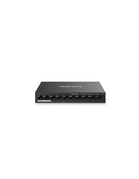 Mercusys MS110P switch Gestionado Fast Ethernet (10/100) EnergÍ­a sobre Ethernet (PoE) Negro
