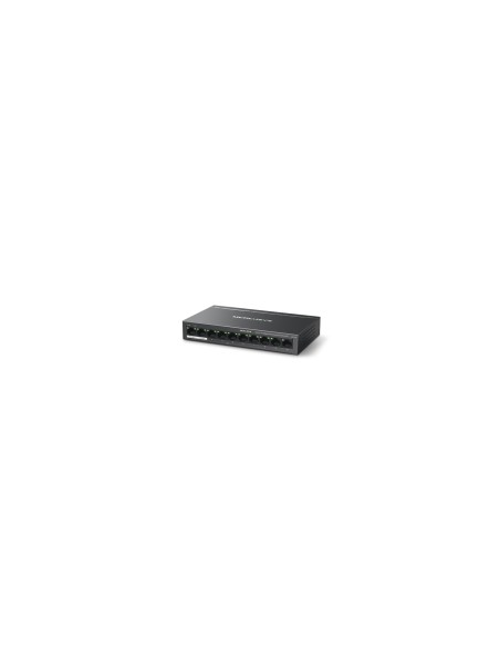 Mercusys MS110P switch Gestionado Fast Ethernet (10/100) EnergÍ­a sobre Ethernet (PoE) Negro