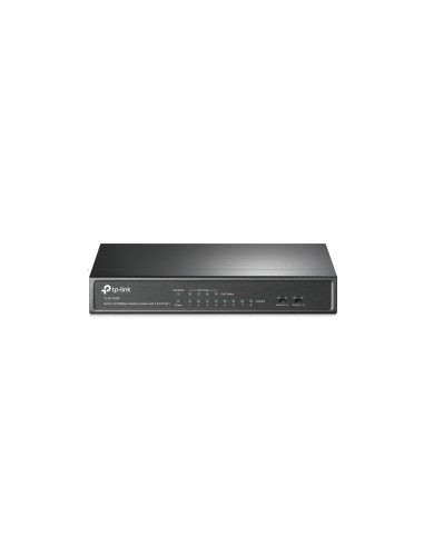 TP-Link TL-SF1008P No administrado Fast Ethernet (10/100) Energía sobre Ethernet (PoE) Negro