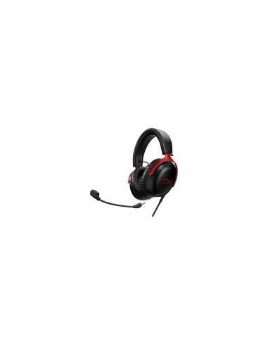 HP HyperX Cloud III - Auriculares gaming (negro-rojo)