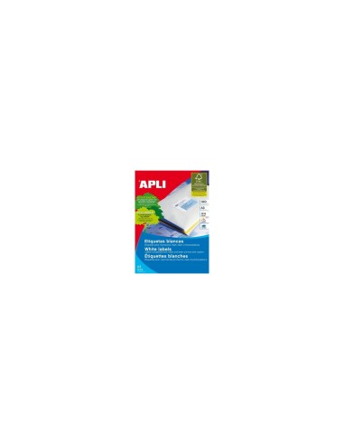 Apli Etiquetas adhesivas 100 Hojas