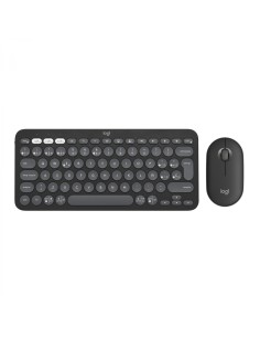 Logitech Pebble 2 Combo teclado Ratón incluido RF Wireless + Bluetooth QWERTY Español Grafito