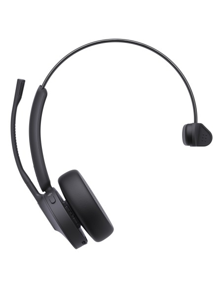 Yealink BH70 Mono UC Auriculares Inalámbrico Diadema Oficina/Centro de llamadas USB Type-C / USB Type-A Bluetooth Negro