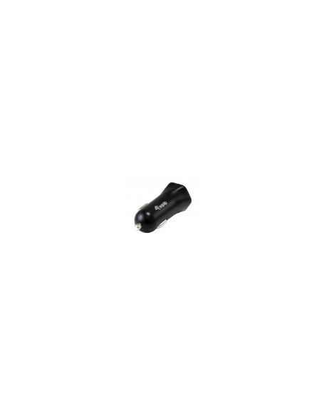 CARGADOR COCHE EQUIP LIFE 5V 2 USB 12/24V 12W NEGRO 245510