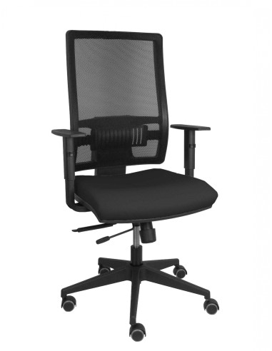 Piqueras y Crespo Silla Horna traslack bali negro sin cabecero