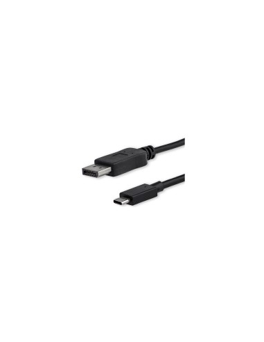 StarTech.com Cable Adaptador USB-C a DisplayPort - 1m - 4K 60Hz negro