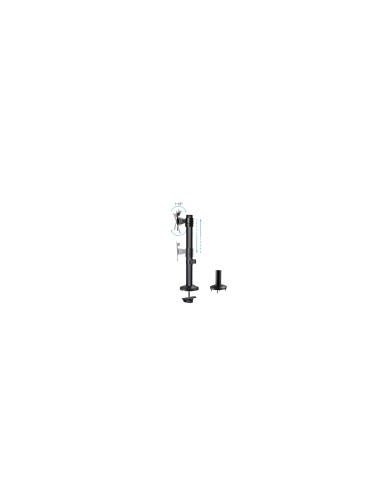 TooQ Soporte de Mesa para Pantallas 17"-32", Color Negro
