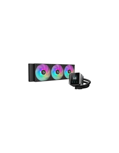 DeepCool MYSTIQUE 360 ARGB Procesador Sistema de refrigeración líquida todo en uno 12 cm Negro 1 pieza(s)