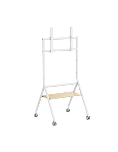 Ewent EW1582 soporte para TV 2,18 m (86") Blanco, Madera