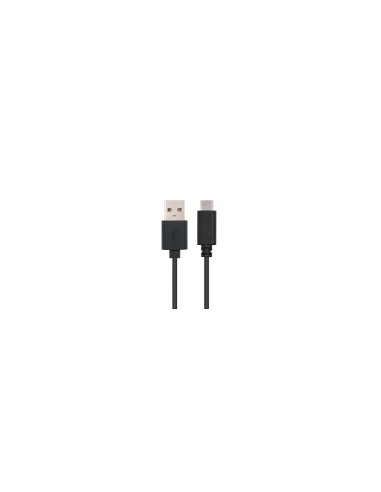 Nanocable 10.01.2103 cable USB 3 m USB 2.0 USB A USB C Negro