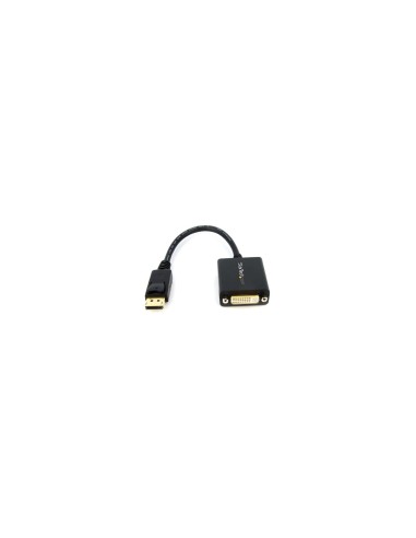 StarTech.com Adaptador de VÍ­deo DisplayPort a DVI - Conversor DP - Hasta 1920x1200 - Convertidor Pasivo Externo