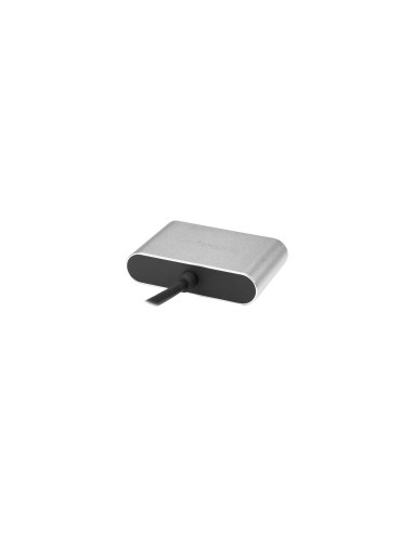StarTech.com Lector Grabador USB 3.0 USB-C Tipo C de Tarjetas de Memoria Flash Cfast Alimentado por USB negro plata