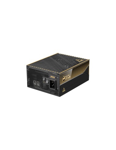 MSI MEG Ai1600T PCIE5 unidad de fuente de alimentación 1600 W 24-pin ATX ATX Negro