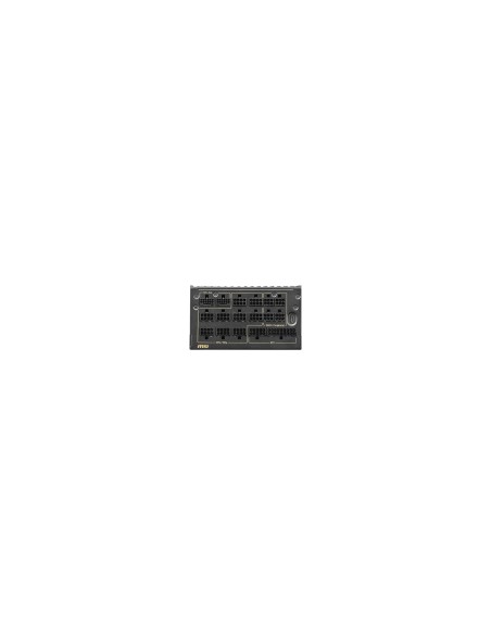 MSI MEG Ai1600T PCIE5 unidad de fuente de alimentación 1600 W 24-pin ATX ATX Negro