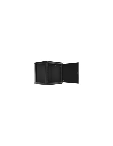 Lanberg WF01-6612-00B armario rack 12U Bastidor de pared Negro