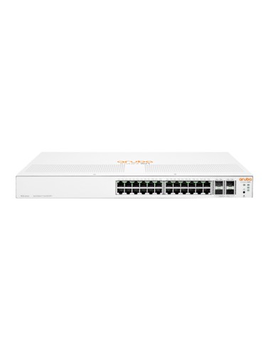 Aruba Instant On 1930 24G Class4 PoE 4SFP/SFP+ 195W Gestionado L2+ Gigabit Ethernet (10/100/1000) EnergÍ­a sobre Ethernet (PoE) 