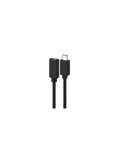 Ewent Cable USB C Macho/USB C Hembra 1,8 m Negro