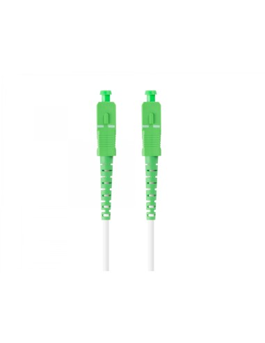 Lanberg FO-SASA-SS21-0200-WH cable de fibra optica 20 m SC/APC G.657.A2 Blanco