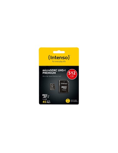 MEMORIA MICROSDXC INTENSO 3423493 PREMIUM 512GB 3423493