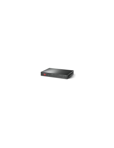 TP-LINK TL-SG1210MP switch No administrado Gigabit Ethernet (10/100/1000) EnergÍ­a sobre Ethernet (PoE) Negro