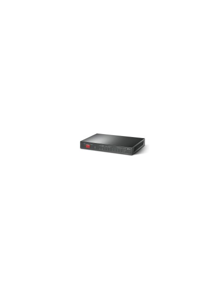 TP-LINK TL-SG1210MP switch No administrado Gigabit Ethernet (10/100/1000) EnergÍ­a sobre Ethernet (PoE) Negro