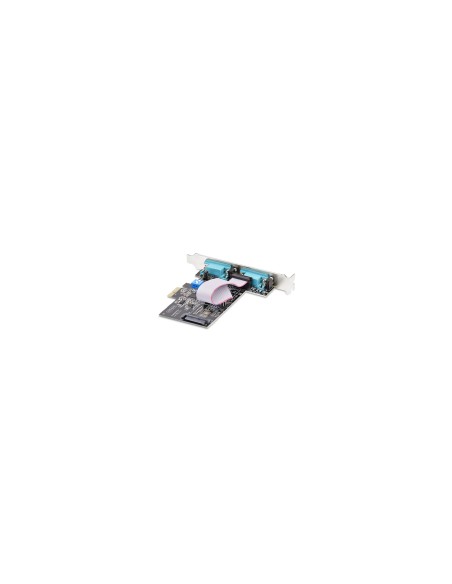StarTech.com Tarjeta Serie PCIe de 2 Puertos - Tarjeta Serial PCI Express de 2 Puertos DB9 RS232/RS422/RS485 -Incluye Brackets d