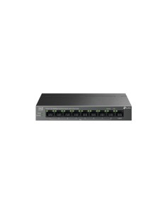 TP-Link LiteWave LS109P switch No administrado Fast Ethernet (10/100) Energía sobre Ethernet (PoE) Negro