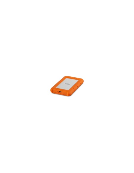 LaCie Rugged USB-C disco duro externo 4000 GB Naranja, Plata