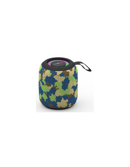 Gembird GMB Audio SPK-BT-LED-05-CM altavoz portátil o de fiesta Altavoz monofónico portátil Camuflaje 8 W