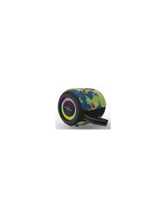 Gembird GMB Audio SPK-BT-LED-05-CM altavoz portátil o de fiesta Altavoz monofónico portátil Camuflaje 8 W 2