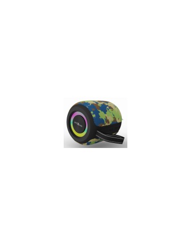 Gembird GMB Audio SPK-BT-LED-05-CM altavoz portátil o de fiesta Altavoz monofónico portátil Camuflaje 8 W