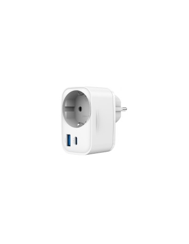 Gembird TA-ACPDQC20-01-W cargador de dispositivo móvil Universal Blanco Corriente alterna Carga rápida Interior