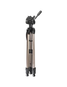 Hama | Trípode para cámaras réflex, trípode extensible 166 cm, aluminio, cabeza 3D, soporte para cámaras de fotos estable, Color 2