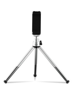 Hama Fancy 2in1 tripode Smartphone/Cámara digital 3 pata(s) Plata