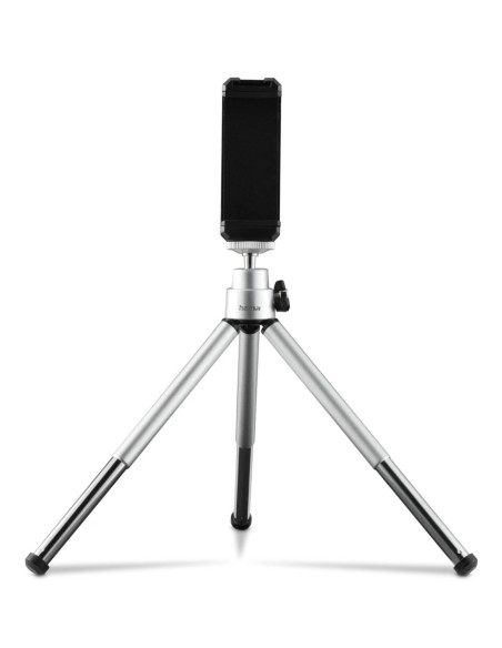 Hama Fancy 2in1 tripode Smartphone/Cámara digital 3 pata(s) Plata
