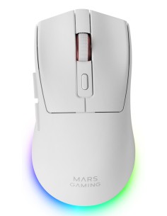 Mars Gaming MM-T3W ratón Juego mano derecha RF Wireless + Bluetooth + USB Type-A Óptico 14400 DPI