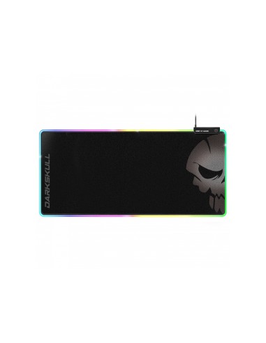 Spirit of Gamer Darkskull Hub RGB - XXXL Alfombrilla de ratón para juegos Negro