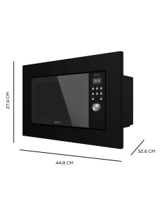 Microondas encastrable GrandHeat 2000 Built-In Black 2