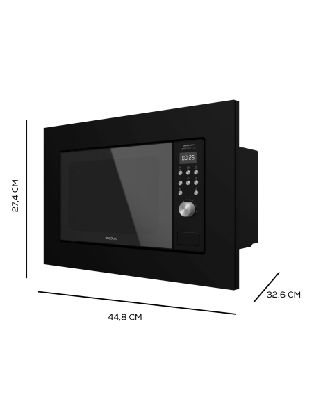 Microondas encastrable GrandHeat 2000 Built-In Black