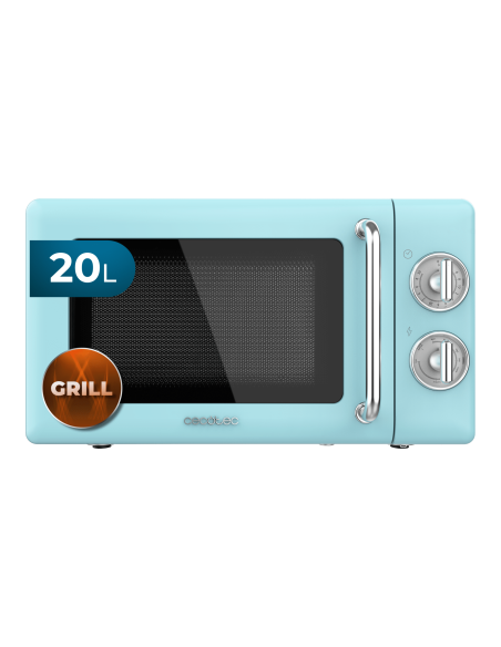 Microondas 20l con grill ProClean 3110 Retro Blue