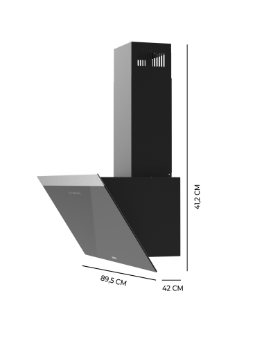 Bolero Flux DT 906500 Glass Black A