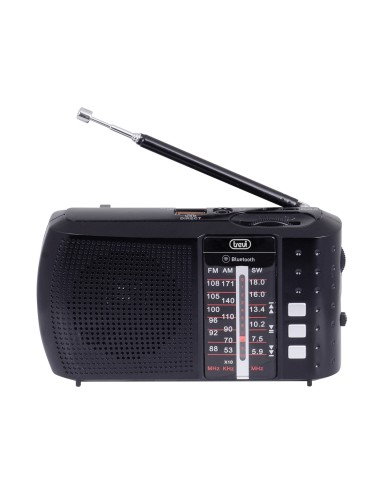Trevi 0RA7F2000 radio Portátil Analógico y digital Negro