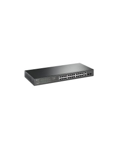 TP-LINK TL-SG1428PE switch Gestionado Gigabit Ethernet 10/100/1000 EnergÍ­a sobre Ethernet PoE 1U Negro 2