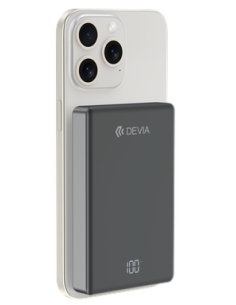 DEVIA BATERIA AUXILIAR MAGSAFE 10.000MAH GRIS