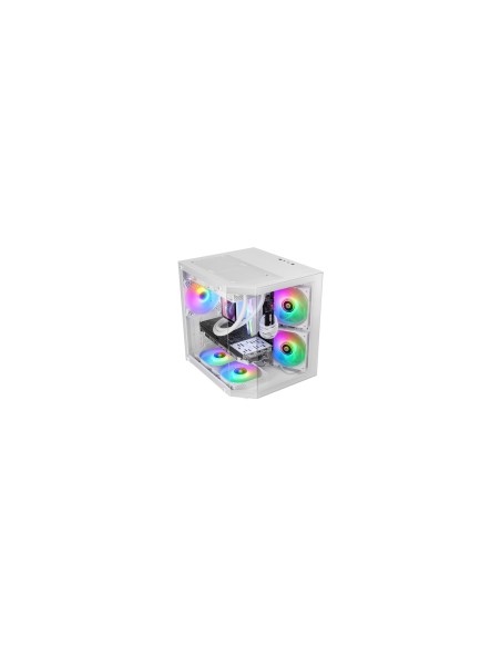 Mars Gaming MC-3TLITEW Mini Tower Blanco