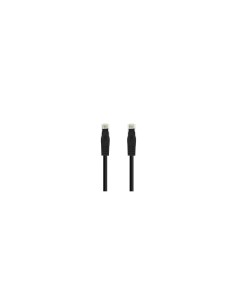 Nanocable Cable Red Latiguillo RJ45 LSZH CAT.6A UTP AWG24, Negro, 25 cm 2